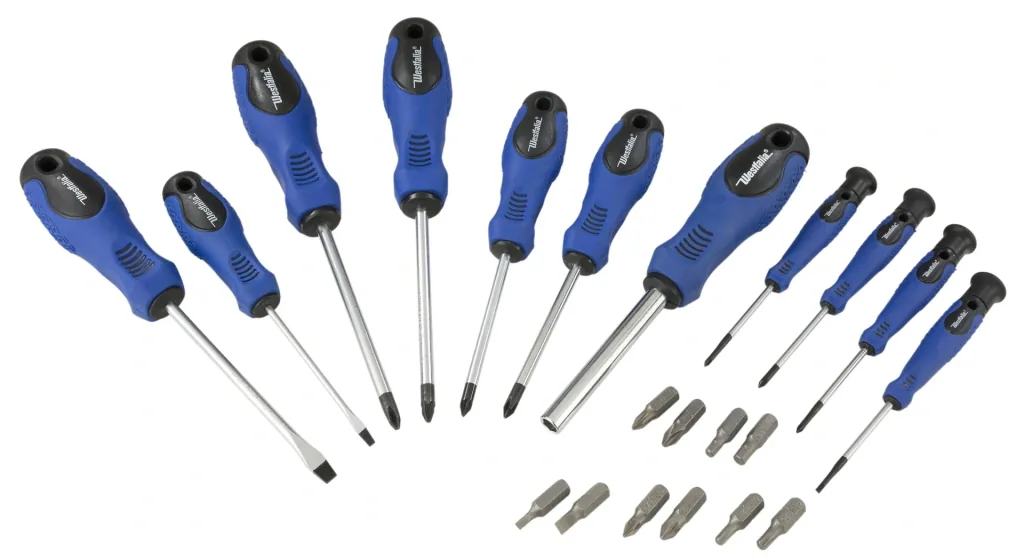 Screwdriver set, 21 pieces