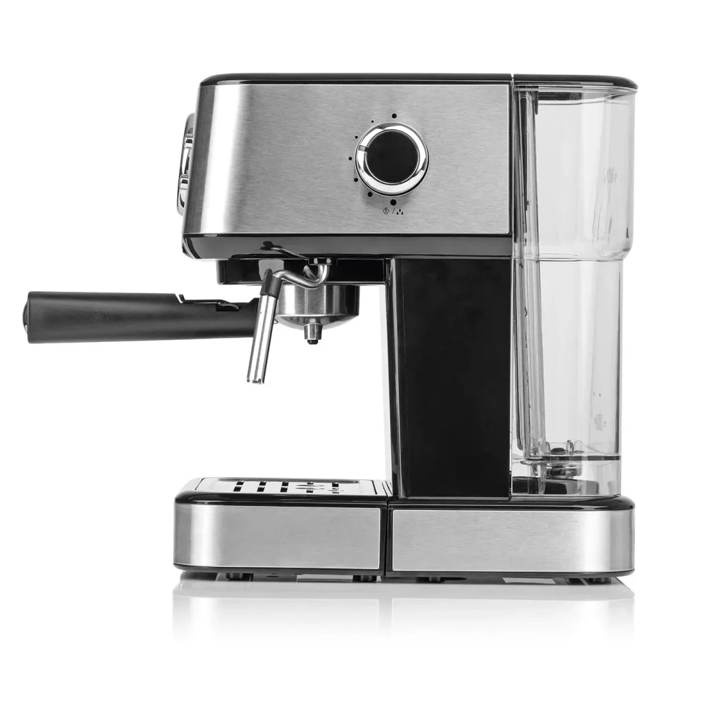 Portafilter machine "Espresso Select", stainless steel, 1100 watts, 15 bar