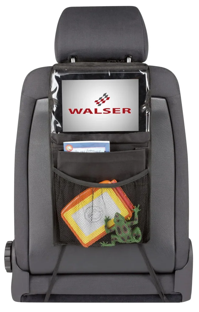 Rear seat bag Midi with tablet holder black