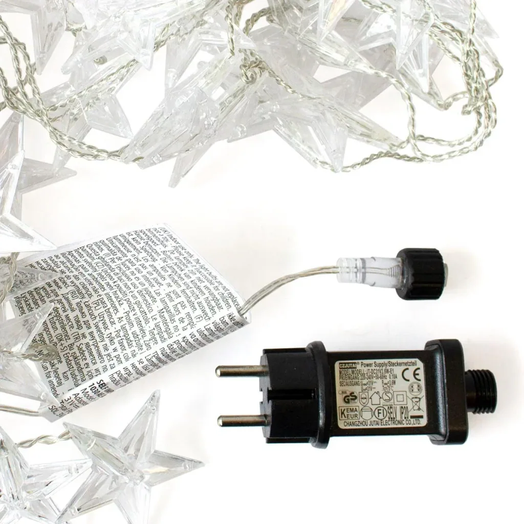 Curtain light 50 LED - Stars