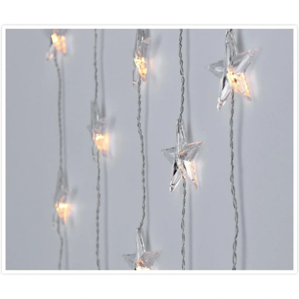Curtain light 50 LED - Stars