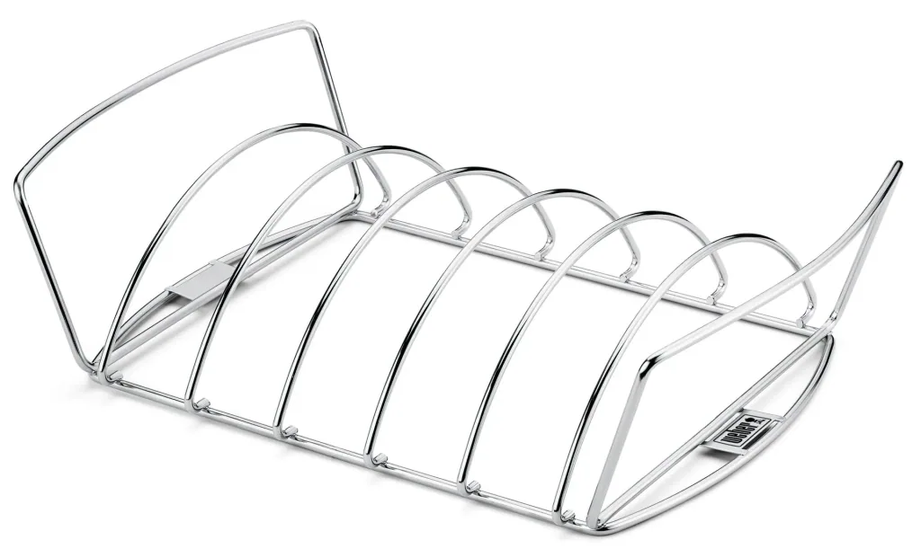 Spare rib holder & roasting basket