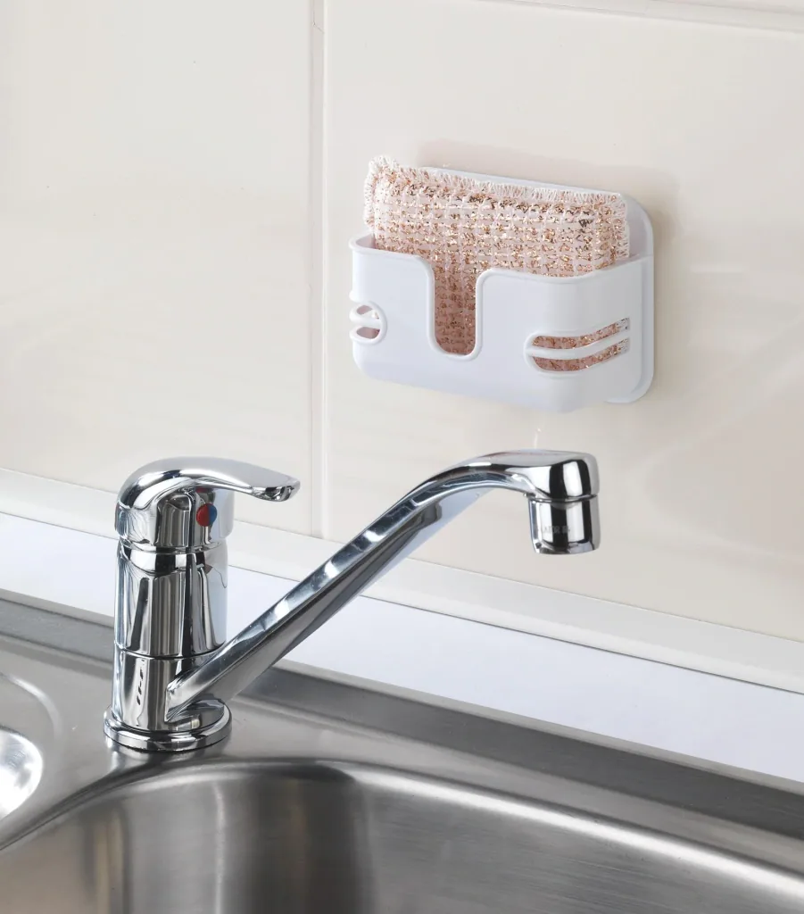 Copper sponge with box + microfiber copper cloths 2 in 1, 2 pcs