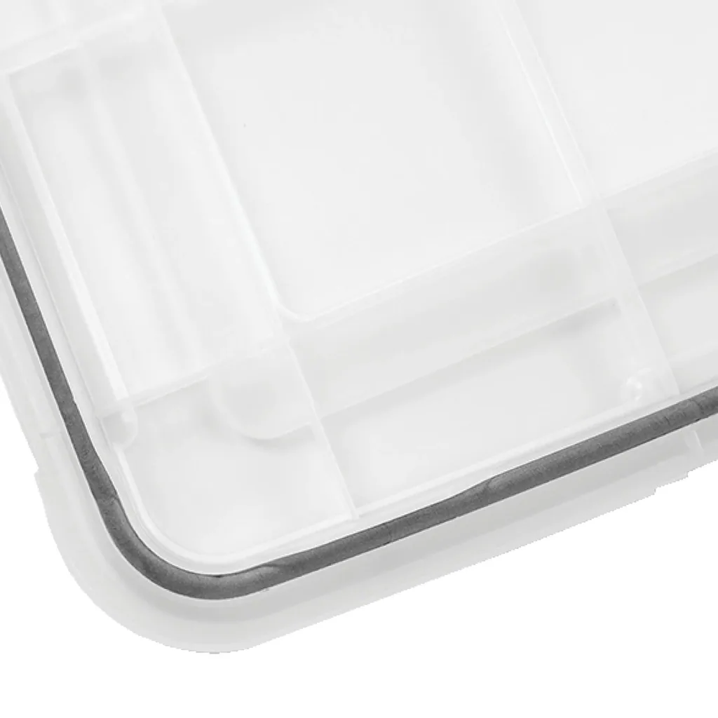 Waterproof box AT-L BkR/C/D, black, 50 liters