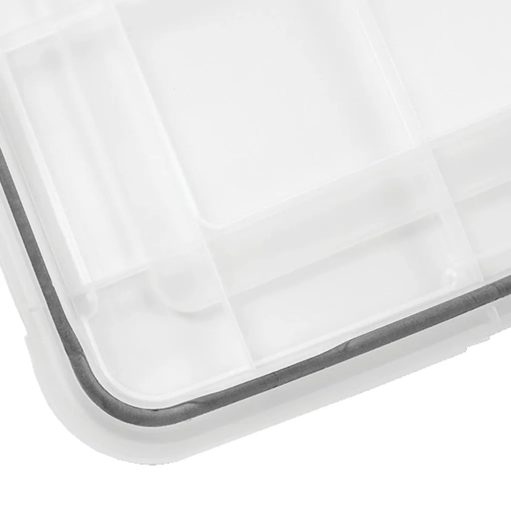 Waterproof box AT-L BkR/C/D, black, 50 liters