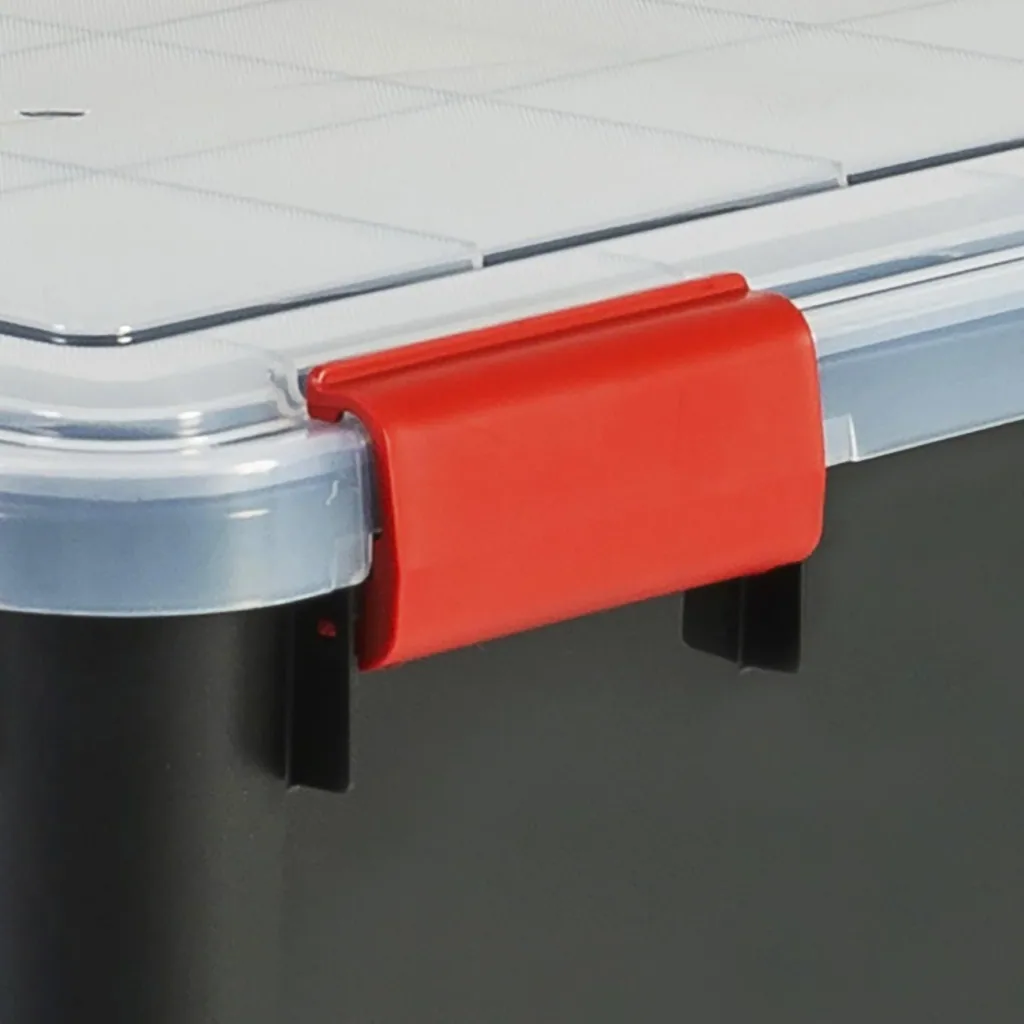 Waterproof box AT-L BkR/C/D, black, 50 liters