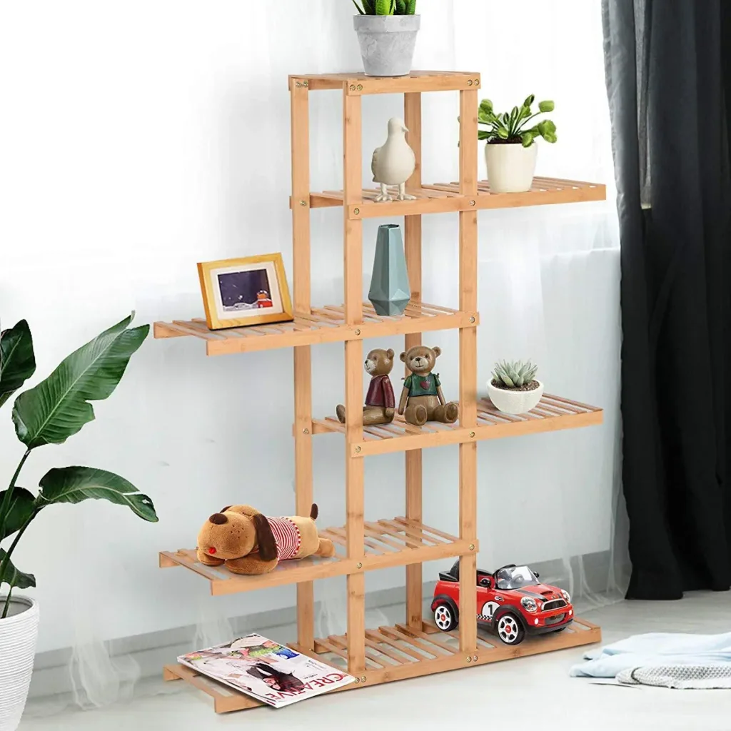 Flower shelf with 6 levels