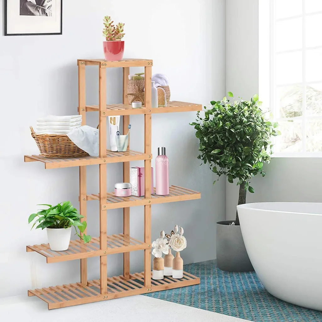 Flower shelf with 6 levels