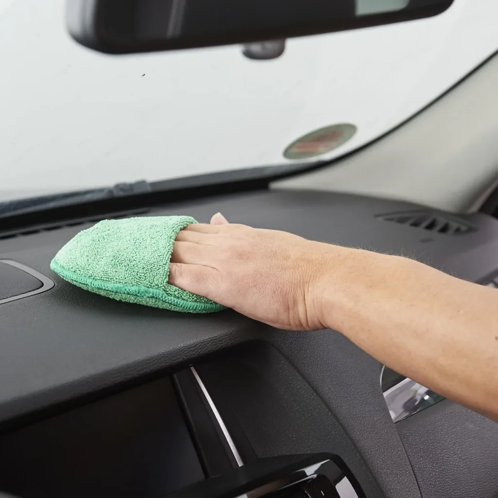 Microfiber care pad