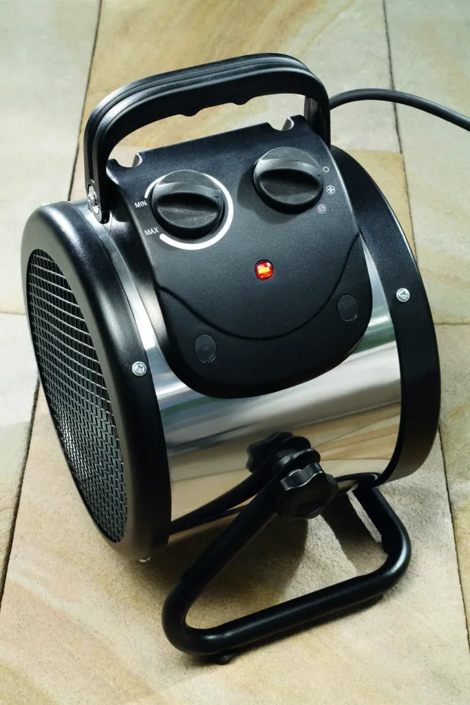 Palma electric fan heater for greenhouses and damp rooms