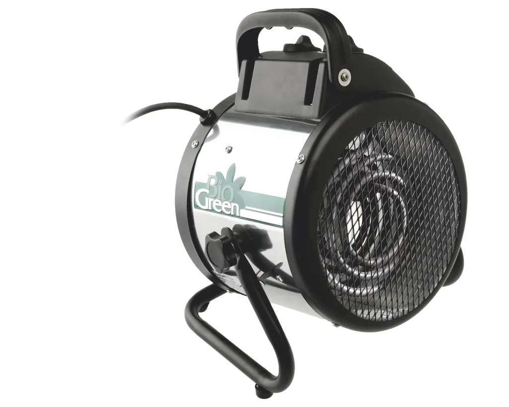 Palma electric fan heater for greenhouses and damp rooms