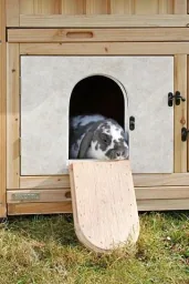 Small animal hutch, 119 x 100 x 119 cm