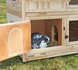 Small animal hutch, 119 x 100 x 119 cm
