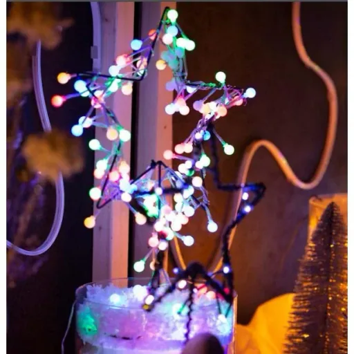 Vellight Christmas Lights - 3m - 176 LED Bulbs - Multicolored - Indoor and Outdoor
