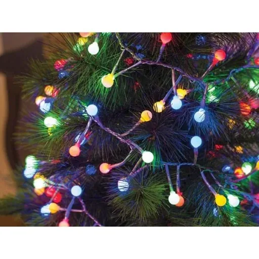Vellight Christmas Lights - 3m - 176 LED Bulbs - Multicolored - Indoor and Outdoor