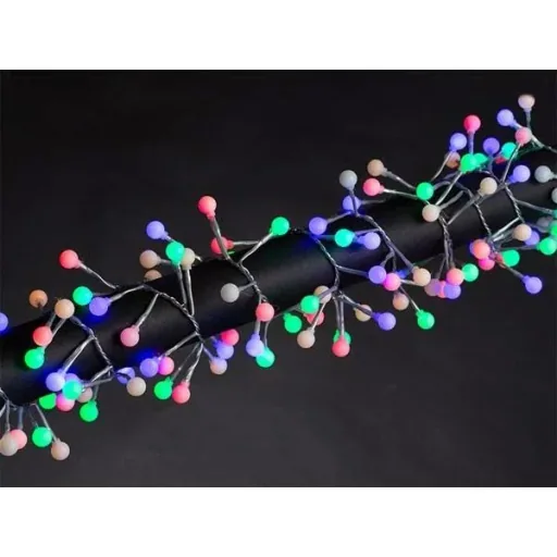 Vellight Christmas Lights - 3m - 176 LED Bulbs - Multicolored - Indoor and Outdoor