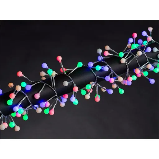 Vellight Christmas Lights - 3m - 176 LED Bulbs - Multicolored - Indoor and Outdoor