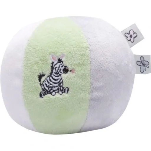 Dinkey Zebra play ball with rattle