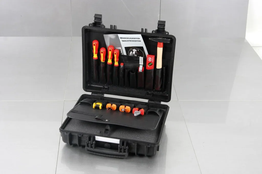 Tool case "Solid", waterproof, external dimensions: 474 x 415 x 149 mm