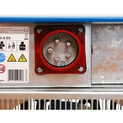 Electric hot air blower 9000W | Mobile heater | GH9EV | 780 m³