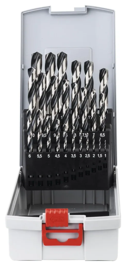 HSS twist drill PointTeQ Pro Box 1.0 - 13.0, 25 pieces