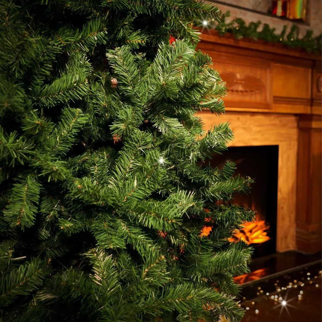 Christmas tree - PVC - 180cm high - without lighting - with stand
