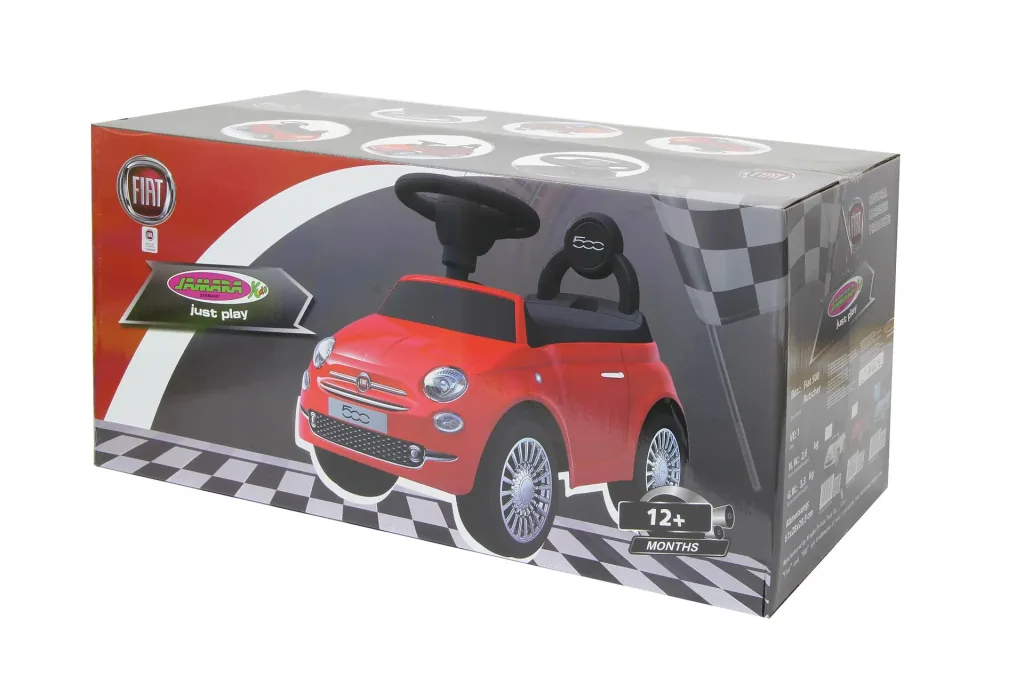 Ride-on Fiat 500 blue