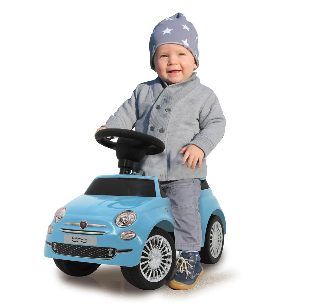 Ride-on Fiat 500 blue
