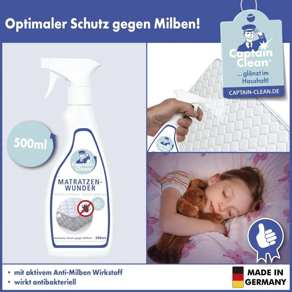 Mattress cleaner “Captain Clean Mattress Wonder”, 500 ml