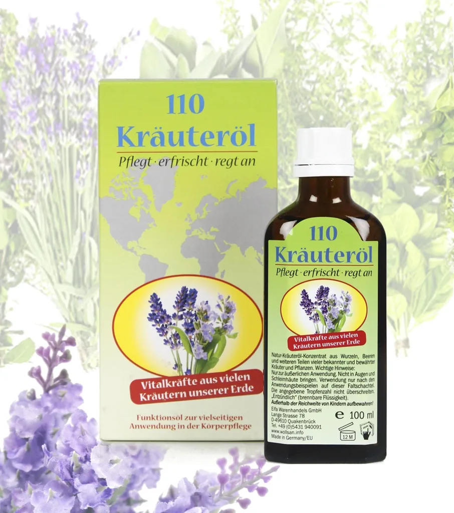 Herbal oil, 100 ml