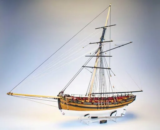 HM Cutter Alert 1777 kit in 1:64 scale