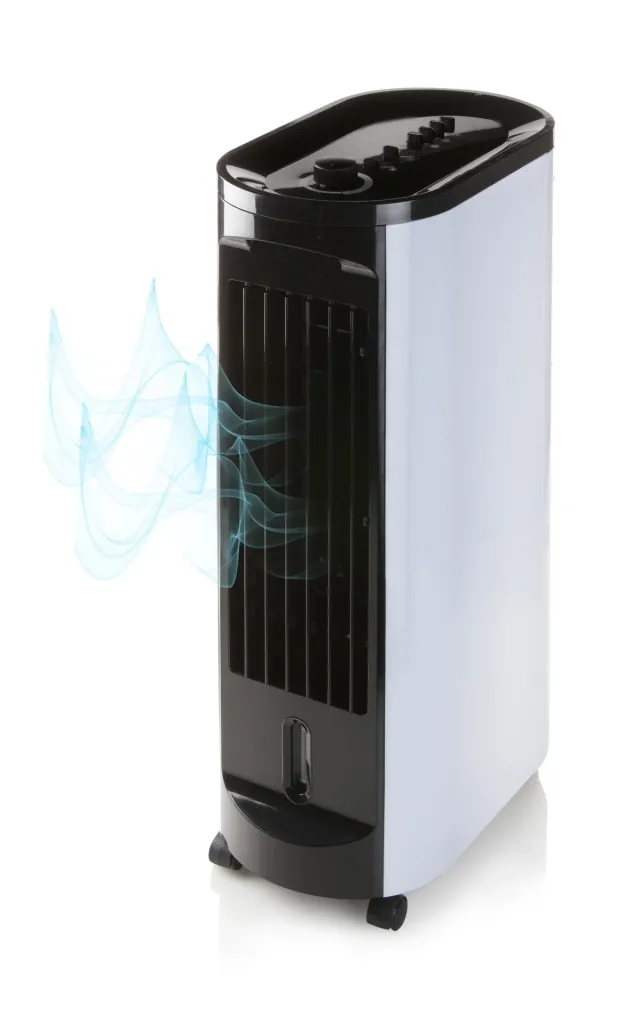 Multifunctional air cooler, fan and humidifier with timer