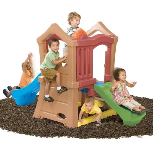 Play Up Double Slide Climber