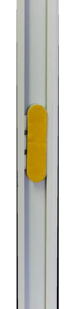 Door pleated blind 100 x 215 cm, drill-free