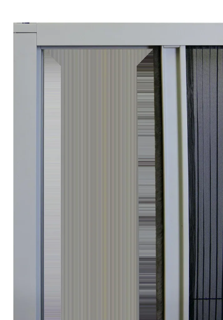 Door pleated blind 100 x 215 cm, drill-free