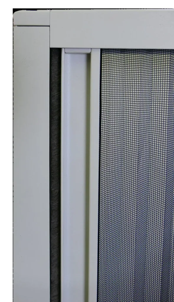 Door pleated blind 100 x 215 cm, drill-free