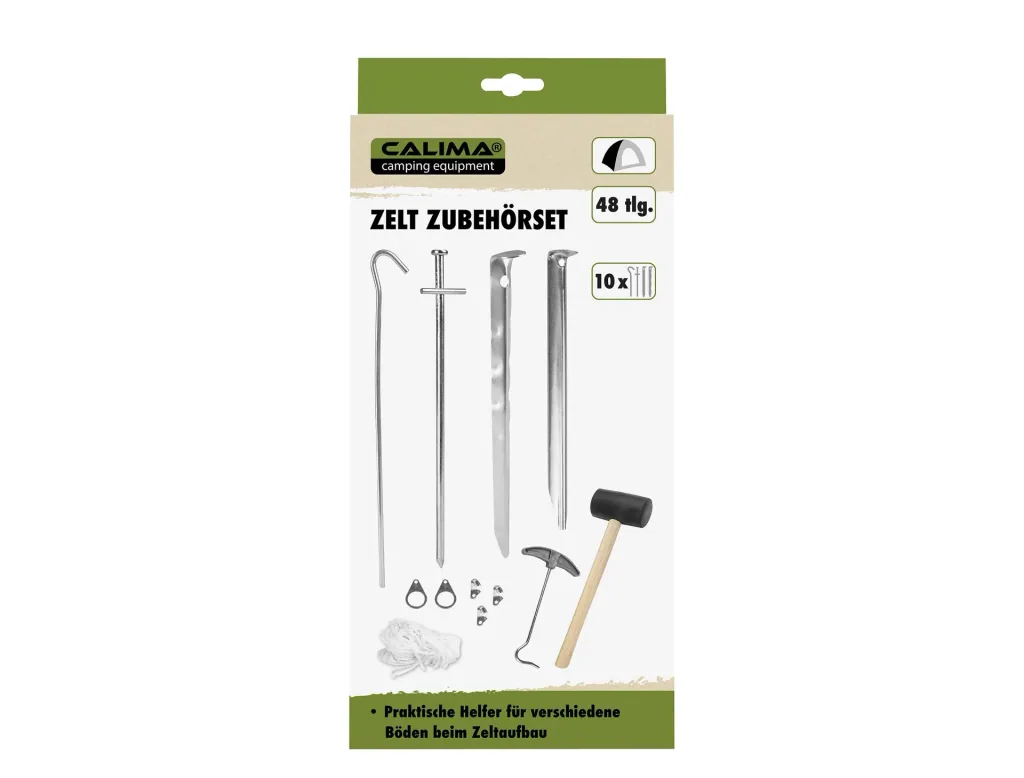 Tent awning accessory set 48 pieces