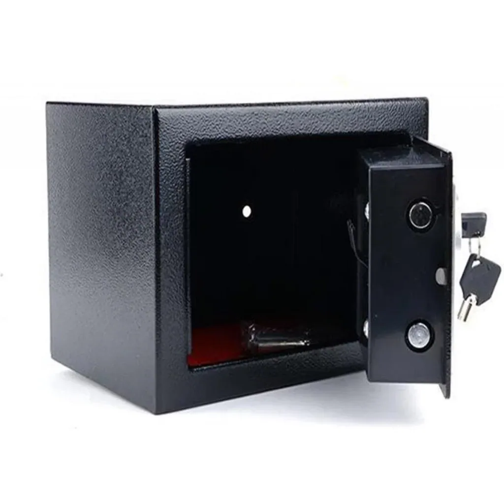 Electronic Safe - 31x20x20 cm - Black