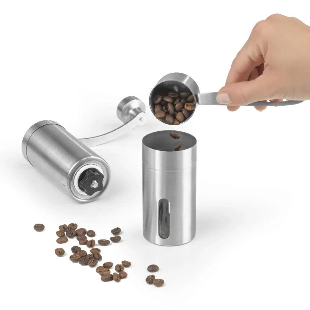 Aroma-Safe coffee can, 1.9 l stainless steel