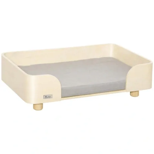 Dog bed including pillow pine 75.5 cm x 45.7 cm x 21 cm