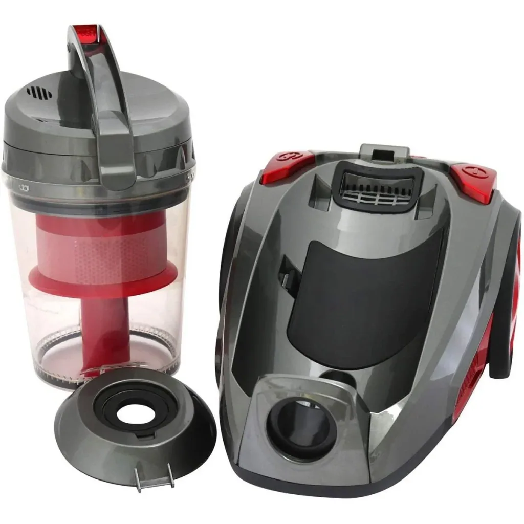Cyclone vacuum cleaner 850 watts - anthracite/burgundy