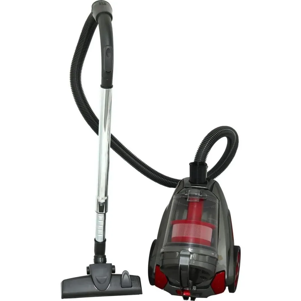 Cyclone vacuum cleaner 850 watts - anthracite/burgundy