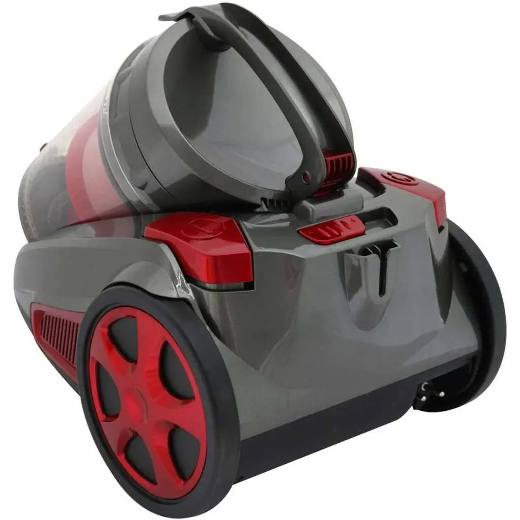Cyclone vacuum cleaner 850 watts - anthracite/burgundy