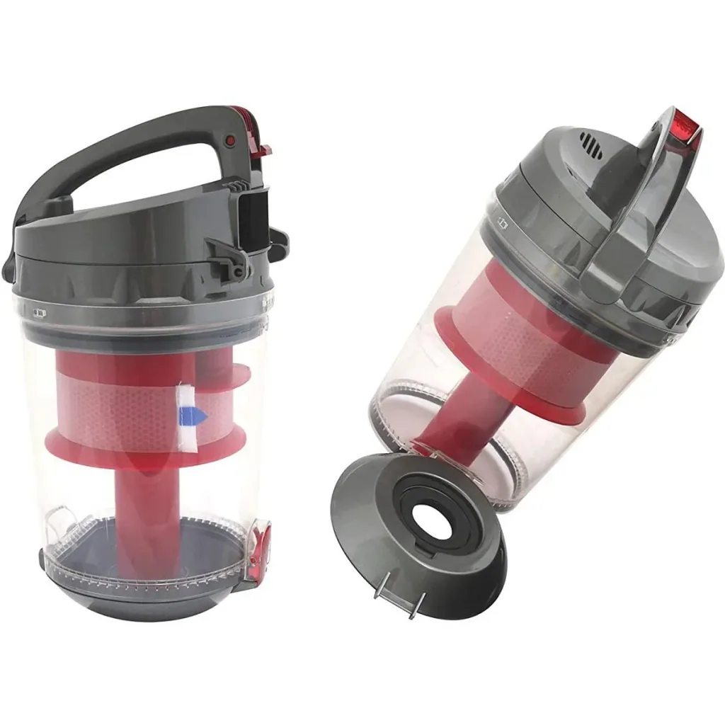 Cyclone vacuum cleaner 850 watts - anthracite/burgundy