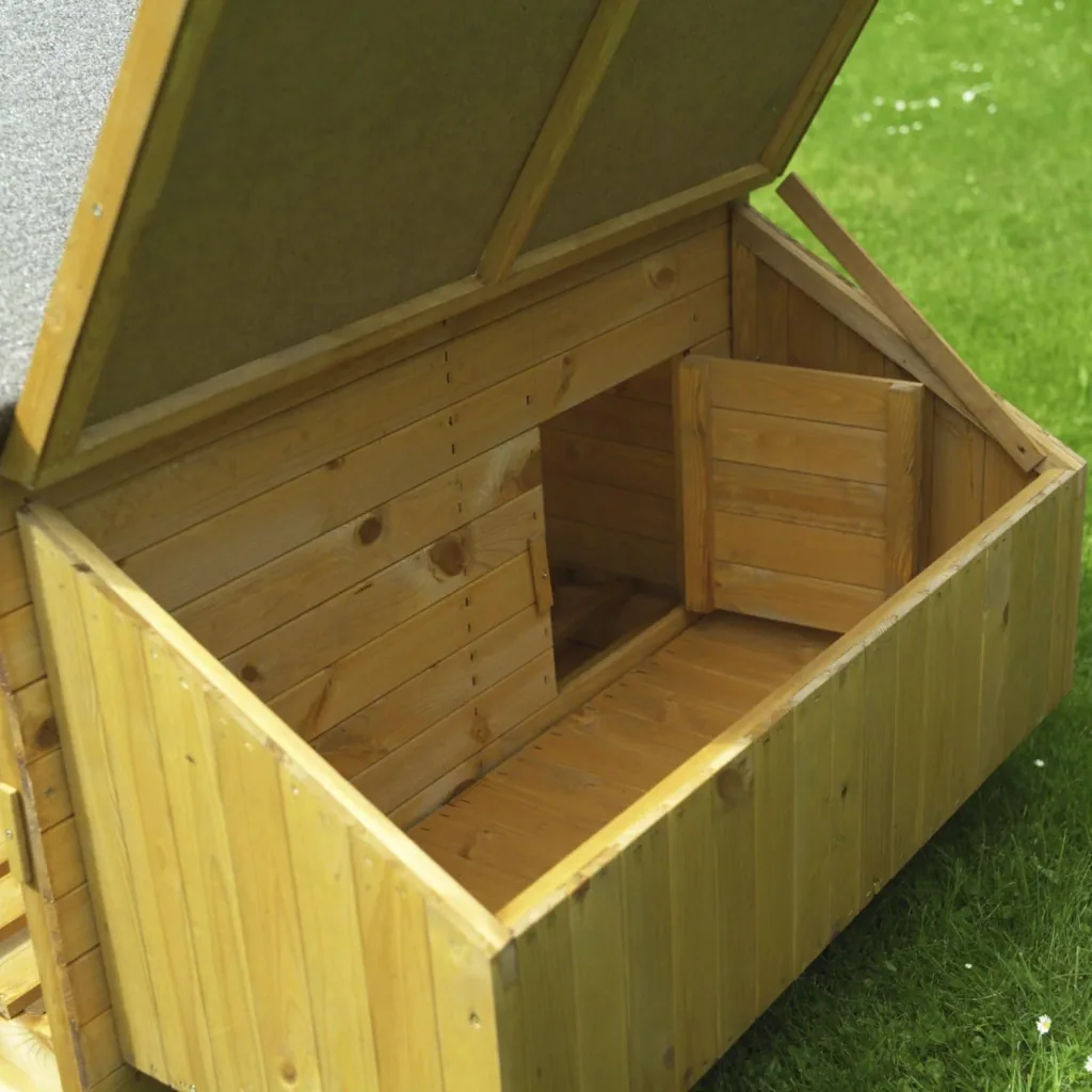 Small animal hutch with run+conversion kit chicken coop