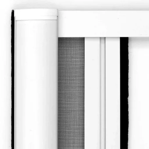 Insect screen roller blind for doors, 125 x 225 cm in anthracite