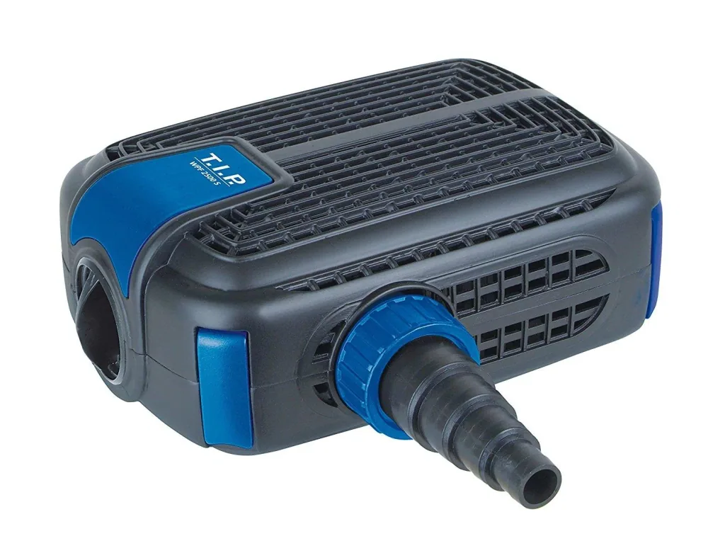 Multifunctional pond pump water feature filter stream WPF 2500 S, up to 2,500 l/h flow rate