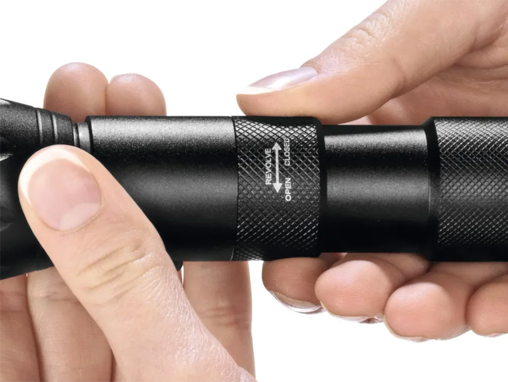 Power flashlight 3.7 V