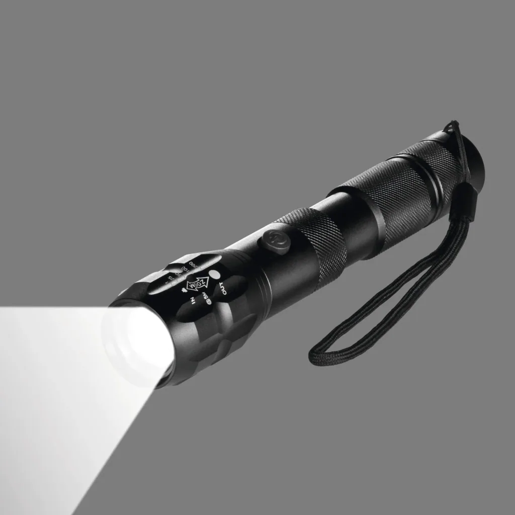 Power flashlight 3.7 V