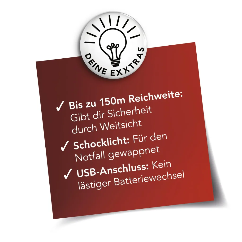 Power flashlight 3.7 V